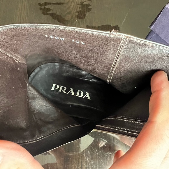 Men’s  Prada boots 101/2 US. Still in good condition. - Picture 8 of 11